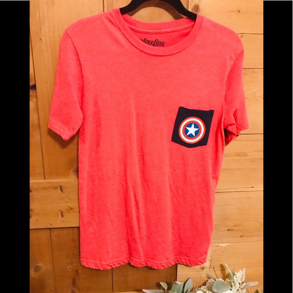 Marvel// Mens Short Sleeve Graphic Tee